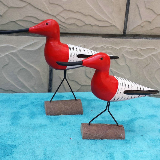 Wooden Shorebirds Set