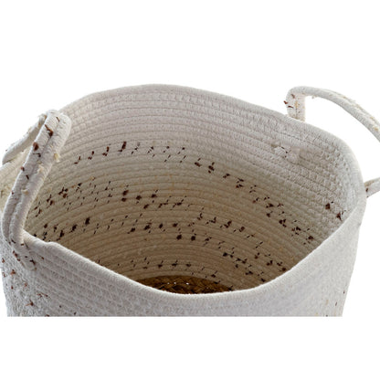 Basket set DKD Home Decor 32 x 32 x 32 cm Boho