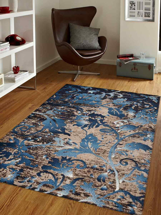 Glitzy Rugs UBSM00017M0003A51 4 ft. 4 in. x 6 ft. 4 in. Machine Woven