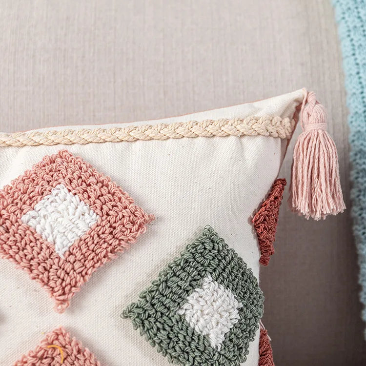 Geometric Moroccan Cushion Cover