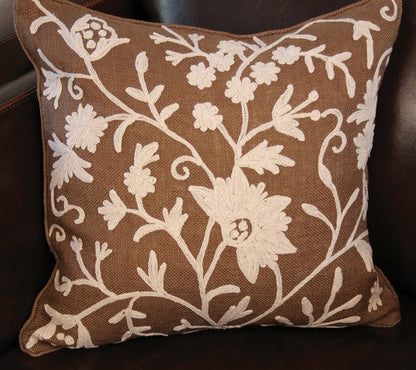 ML11030 Vine Jute Pillow