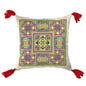 Boho Needlepoint Tassel Cushion Cover