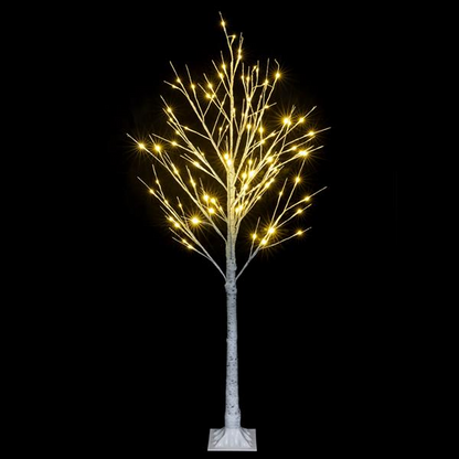 4FT Snowflake Christmas Tree with 48 LED Lamp