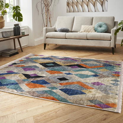 Bohemian Home Decor Washable Area Rug | Homeezone