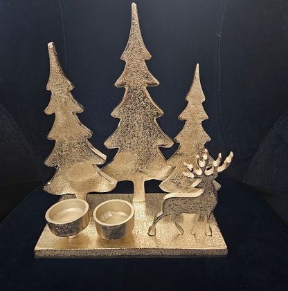 Glimmering Christmas Tealight Holder