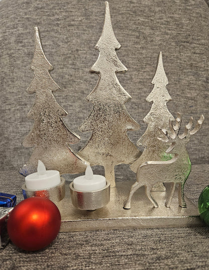 Glimmering Christmas Tealight Holder