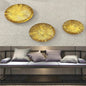 Rustic Chic Gold Wall Hanging - Set of 3